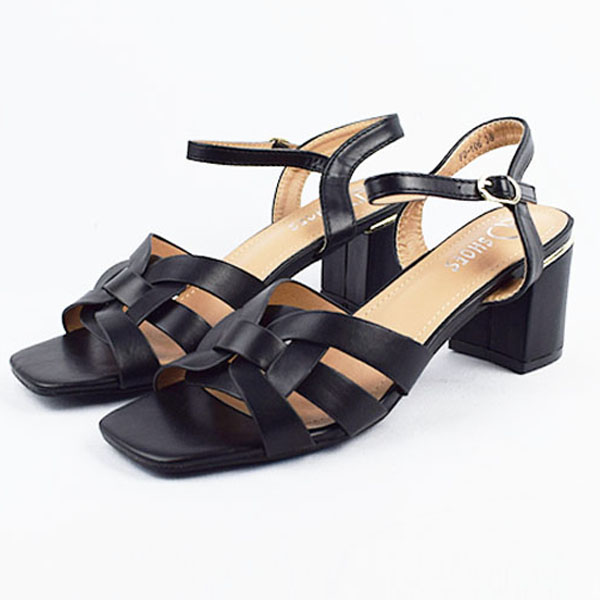 Sandale pour femme FD106 Noir .......... sandales femme Maroc